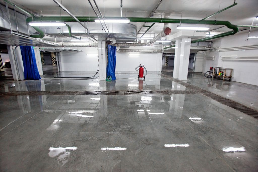 metallic epoxy flooring